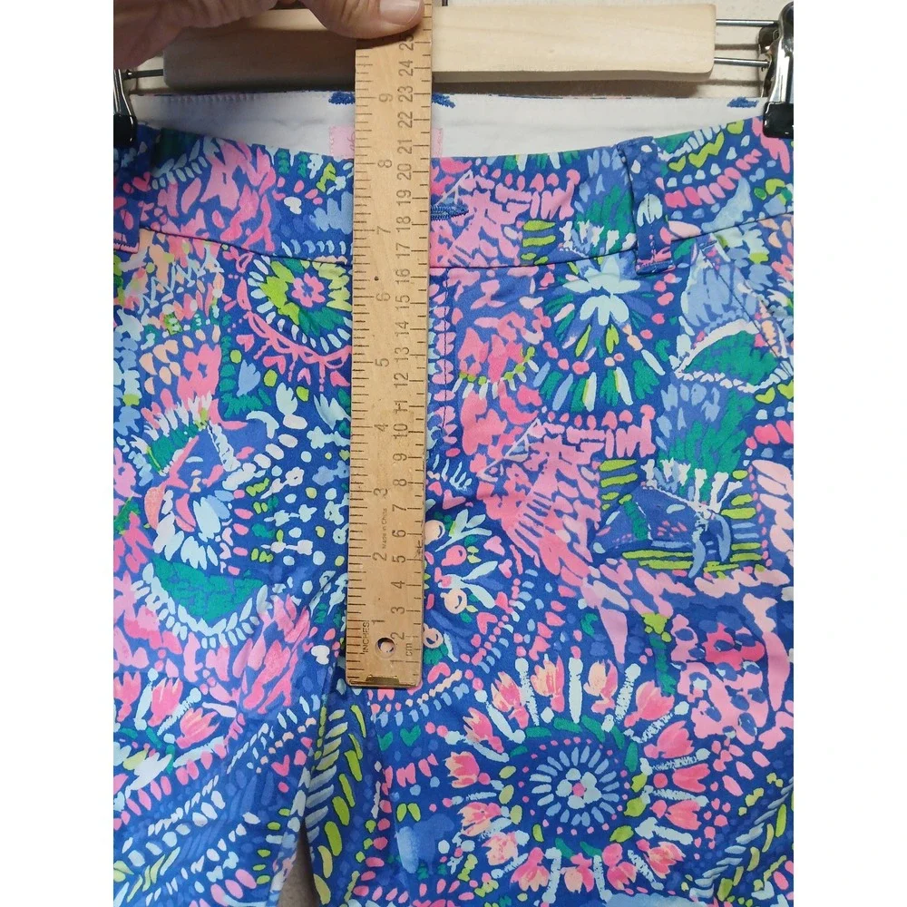 Lily Pulitzer size 2‎ shorts chipped Bermuda madina country club modest 9